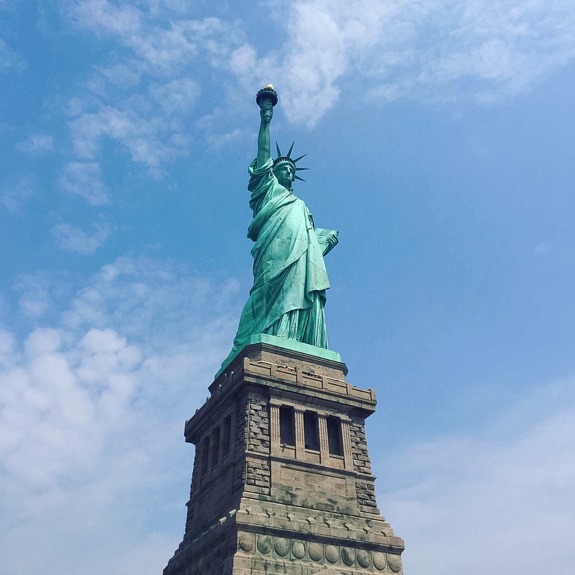 How gorgeous is Lady Liberty?