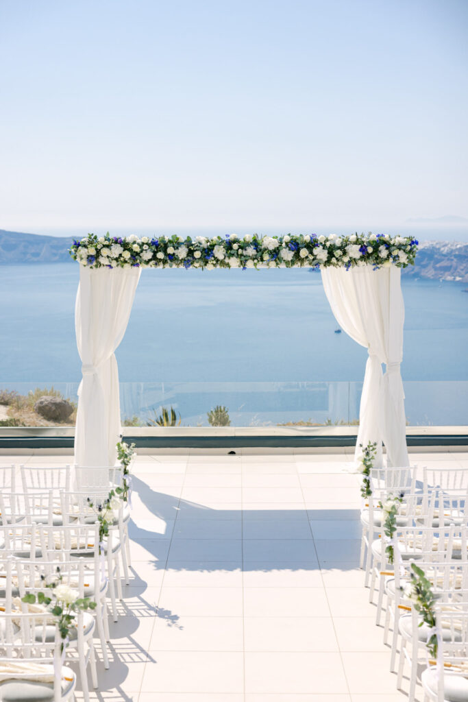 Our Intimate Wedding Ceremony in Santorini, Greece - The Ufuoma