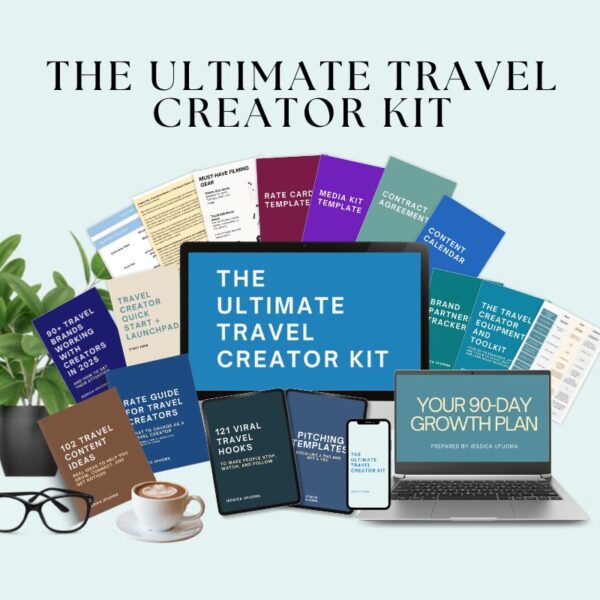 The Ultimate Travel Creator Kit by Jessica Ufuoma